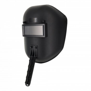 H＆H　溶接用手持面(黒)　607　308607