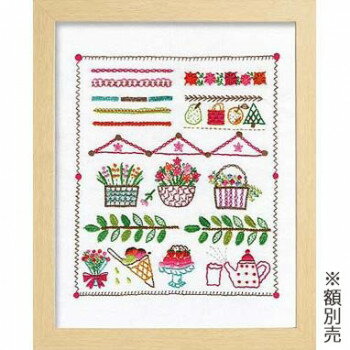 オリムパス ししゅうキット　フレーム　ステッチコレクション2 2039