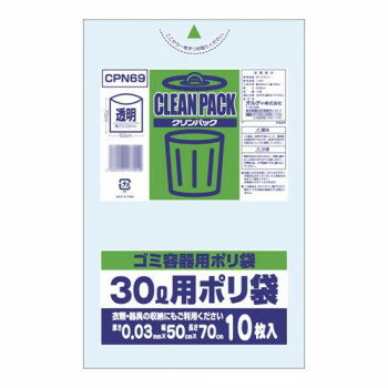 オルディ クリンパック30L 透明10P×60冊 20011201 オルディ クリンパック30L 透明10P×60冊 20011201
