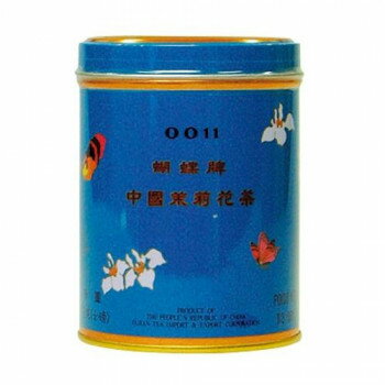 胡蝶牌 中国茶 ジャスミン茶(青缶小)113g×10セット 52115