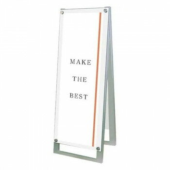 Whiteboard, Blackboard Goods - TOKISEI 常磐精工 ポスター用スタンド看板マグネジ A3縦縦両面ホワイト PSSKMN-A3TTRW