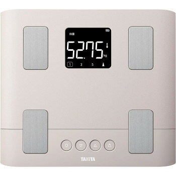 TANITA タニタ 体組成計 ボタンデザイン スモーキーピンク BC-333L
