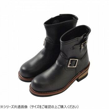 AVIREX AV2225 エンジニアブーツ HORNET BLK 22.0cm AV2225BK040