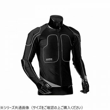 SDW-3059B プロテクターインナージャケット サマー (吸水速乾・抗菌) ブラック/ガンメタ LL SDW3059B-LL