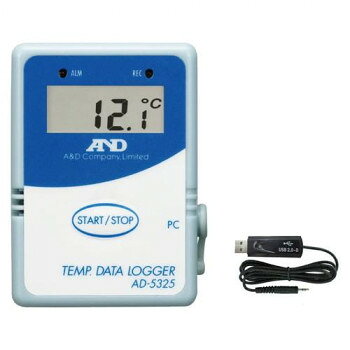 A＆D データロガー 8000メモリー 専用通信セット付属 AD5325SET