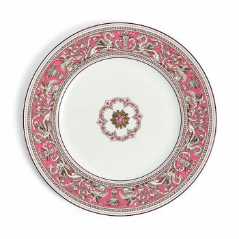 (B) Wedgwood ウェッジウッド フロレンティーン フューシャ プレート27cm 1070518