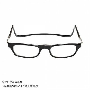 オーケー光学 老眼鏡クリックリーダー エクスパンダブル XBK ブラック+2.00