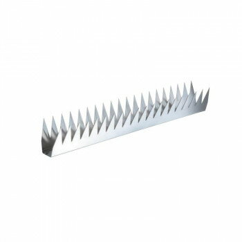 シロクマ デルタ忍び返しW形 電解研磨 FG-2W