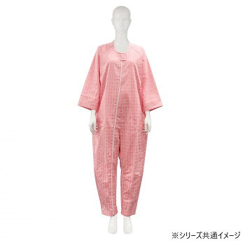 使いやすいシンプルなデザイン!ご本人では開けにくいアイデアホックを使用した介護用つなぎねまき。アイデアホックが表から見えないデザインを採用しています。縫い目が丈夫で、洗濯にも強い折り伏せ縫い。首元から右足首にかけて開き、股部分も開閉可能です。(※フドーねまきは、おむつ・おむつカバーを使用して着用することを想定しています。)※撮影状況や、お使いのモニター環境、パソコン設定などにより実際の商品の色味と異なって見える場合がございます。サイズ身長:170〜180cm、胸囲:104〜112cm、ヒップ:97〜105cm個装サイズ：42.0×28.0×33.0cm重量個装重量：633g素材・材質綿68%、ポリエステル32%仕様スリーシーズン対応生産国中国fk094igrjs