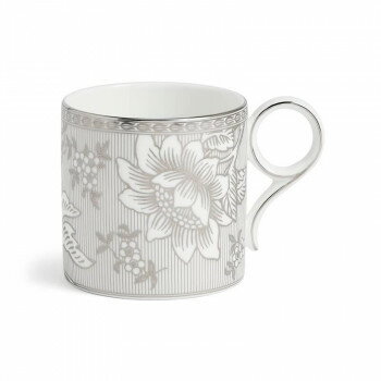 (B) Wedgwood　ウェッジウッド 　シルバートンキン マグ シルバーストライプ　1080897