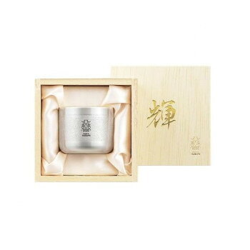 輝純銅ぐい呑み 銀仕上げ　KG-22