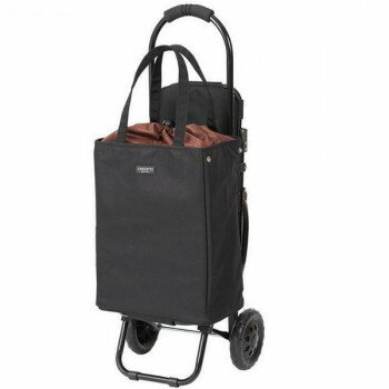 Suit Case - ブレイク トート型チェア付ショッピングカート No.1161　475256・ブラック