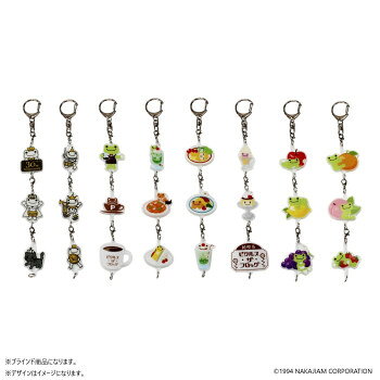 かえるのピクルス　つながる3連キーホルダー(全8種)/BOX かえるのピクルス