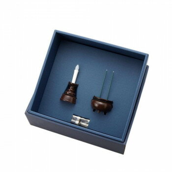 安心のろうそく・お線香セット ブラウン AGI-101