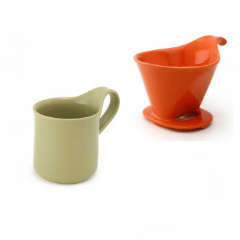 ZERO JAPAN(ゼロジャパン) ドリッパー＆カフェマグセット ドリッパートレイ付 DMZ-16 TG/OL