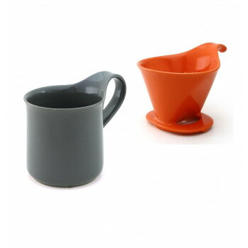 ZERO JAPAN(ゼロジャパン) ドリッパー＆カフェマグセット ドリッパートレイ付 DMZ-16 TG/SGY