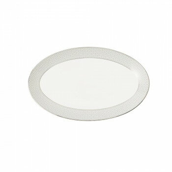 ウェッジウッド カトラリー (B) Wedgwood　ウェッジウッド 　ジオプラチナ オーバルディッシュ　1068928