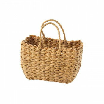 Tote Bag Type - 萬洋(まんよう) 樹脂ウォ-タ-ヒヤシンス手提げバック キャラメル 91-436