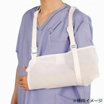 腕抜け防止機能付きの腕つり用装具です。親指支えと面ファスナーで腕の抜けを防止します。メッシュ素材使用で、通気性・フィット性に優れ、軽量です。金属部品を使用していないため、医療機器による検査も安心です。サイズ前腕部長さ:33cm個装サイズ：13×21×4cm重量個装重量：136g生産国日本fk094igrjs