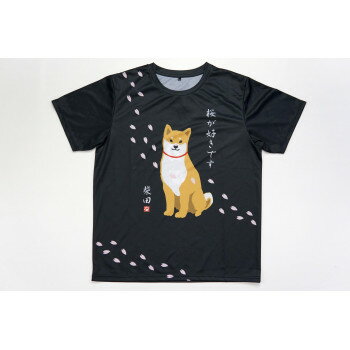 フレンズヒル Tシャツ L サクラダシバタ ブラック IS-210-149