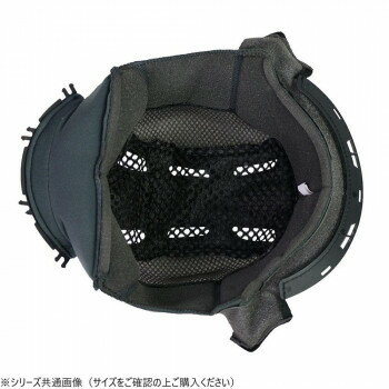 ZEUS HELMET インナーパッド (221系) NAZ-2008 M ブラック
