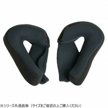 ZEUS HELMET チークパッド (221系) NAZ-2009 M ブラック