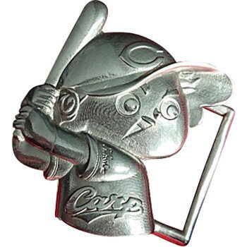 カープ坊やバックル!カープ坊やが半立体となった本格的なステンレス製のバックル。カープ女子にもオススメの商品です。サイズW60×D65×H14mm個装サイズ：7×7×2cm重量66g個装重量：70g素材・材質ステンレス生産国日本fk094igrjs