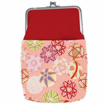 大西賢製販 Ripple がま口2WAY ショルダーバッグ 手毬 桃 GMG29-TM004