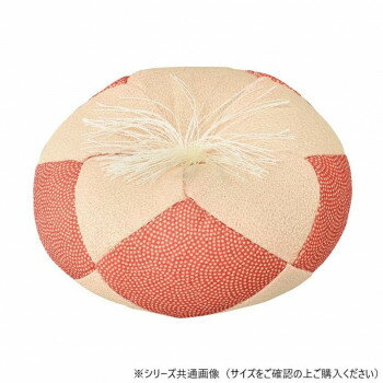 小紋 丸布団 4.5号 朱 59814f0800042