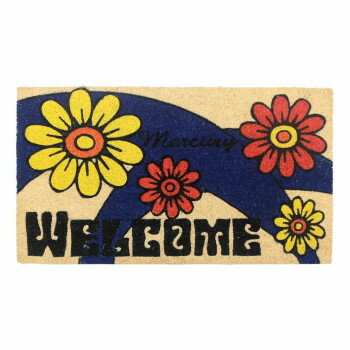 マーキュリー コイヤーマット RETRO FLOWER ME054391