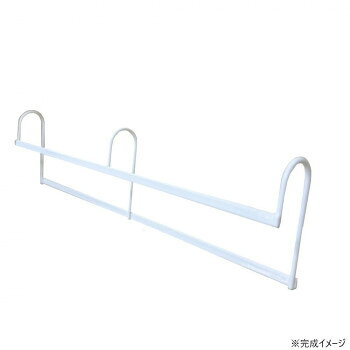 収納アップハンガーワイド(2個組) ホワイト SH-50