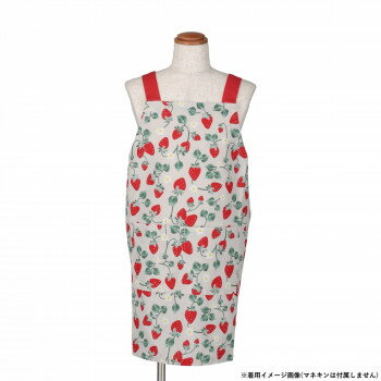 フレンズヒル キッズエプロン M フロウベリー ベージュ ZS-113-28