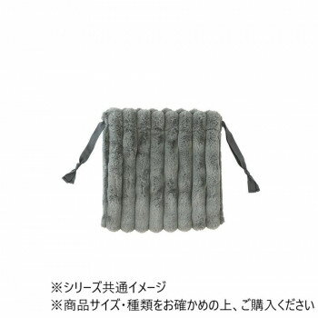ラビットファー巾着 L グレー 14124695029