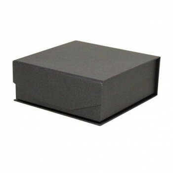 フラワーアレンジ クロス調マグネットボックス スクエア S BK FC-678