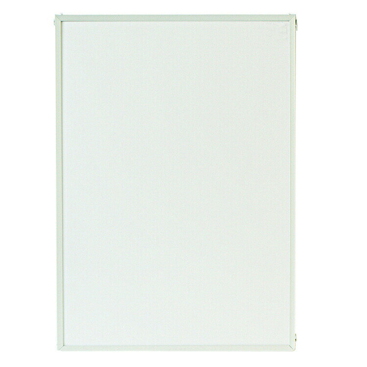 ARTE(アルテ) アルミフレーム スタンダードシリーズ エコイレパネ(R) ポスターサイズ(620×930mm) ホワイト ST-P2-WH