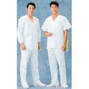 SKA322 White Wear 男子白衣半袖