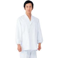 SKP310　White　Wear　男子調理衣長袖綿　4L　ホワイト