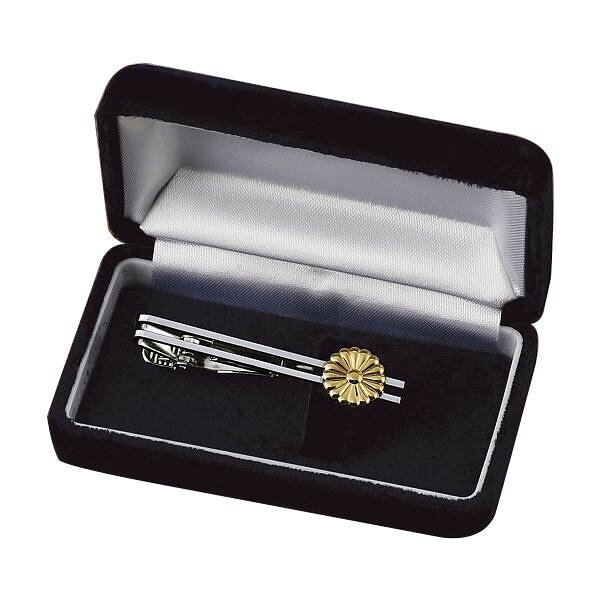 Hawaiian Jewelry - 高岡銅器　菊花紋タイ止 銀 丸 177-04