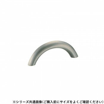 シロクマ 丸棒半月ハンドル 大 ホワイトブロンズ HB-13