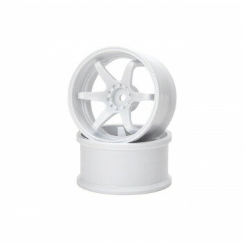 G-FORCE N-6 Drift Wheel Super Traction /+8/White GD067