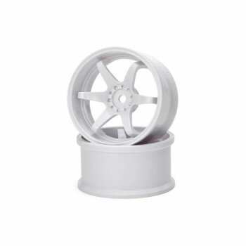 G-FORCE N-6 Drift Wheel Traction /+6/White GD062