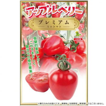 小林種苗 ミニトマト種子 アップルベリープレミアム　8449　小袋(7粒)
