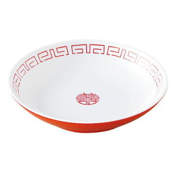 ENTEC　エンテック　CA-41 中華小皿　白/赤