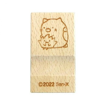 おすすめブナ材を使用した箸置き。サイズ60×100×28mm個装サイズ：7.2×6.1×2.9cm重量15g個装重量：10g素材・材質天然木(ブナ)仕様(C)SAN-X CO. LTD. ALL RIGHTS RESERVED.生産国日本fk094igrjs