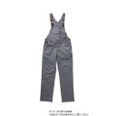 クレヒフク ストレッチサロペット チャコールグレー S K513
