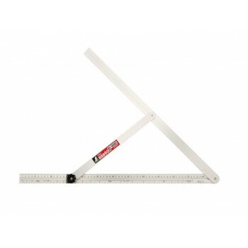 シンワ測定　アルミ自由金　600mm　筋交付・目盛付　62571