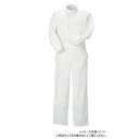 クレヒフク 綿ツナギ ホワイト 5L 111