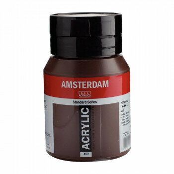 ターレンス アムステルダムアクリリックカラー500ml 409 バーントアンバー T1772-409 477739