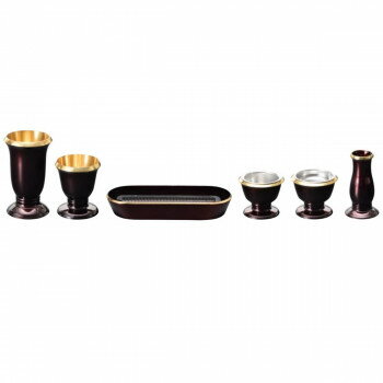 incense Burners - レアル 6点セット 香炉寝かせるタイプ 茜 32M300x700062