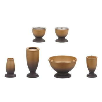 ALTE MEISTER　アルテマイスター　仏具　かなで　6点セット　　山吹　49729